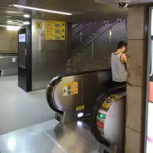exit B