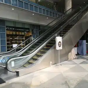 take the escalator to 2nd floor